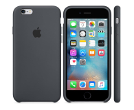 Apple iPhone 6s Silicone Case grafitowy - 259187 - zdjęcie 4